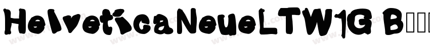 HelveticaNeueLTW1G B字体转换
